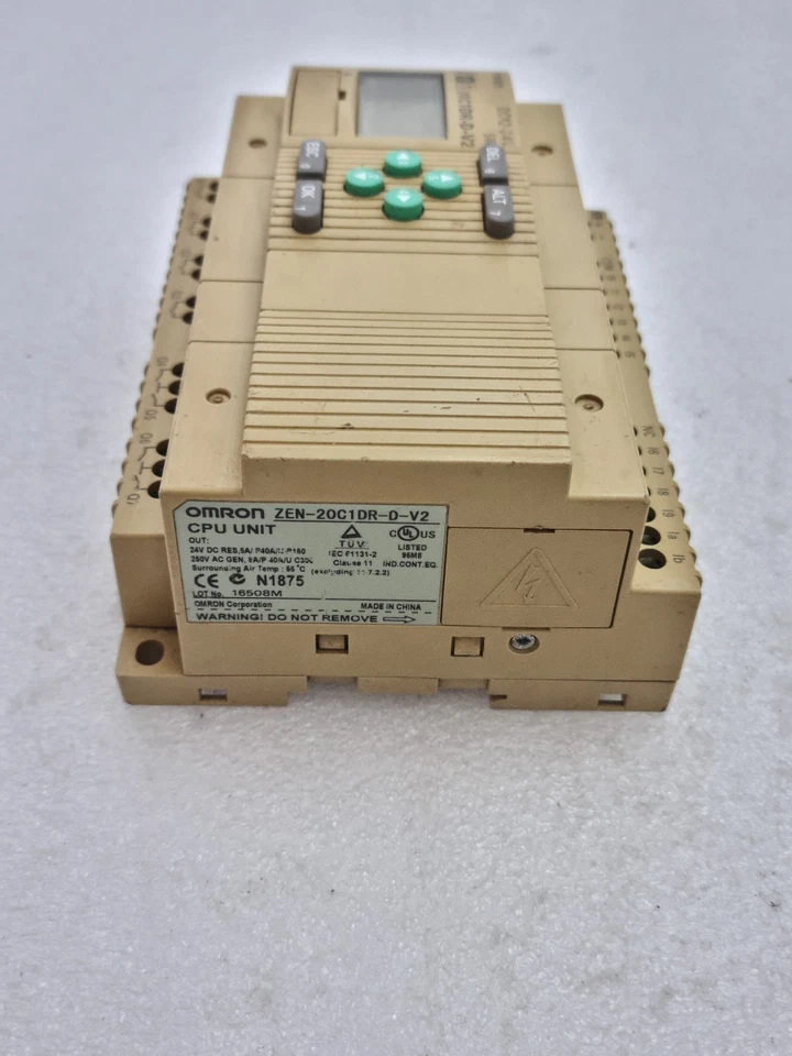 Omron ZEN-20C1DR-D-V2 Cpu Unit Dc 12-24V 5W ZEN20C1DRDV2